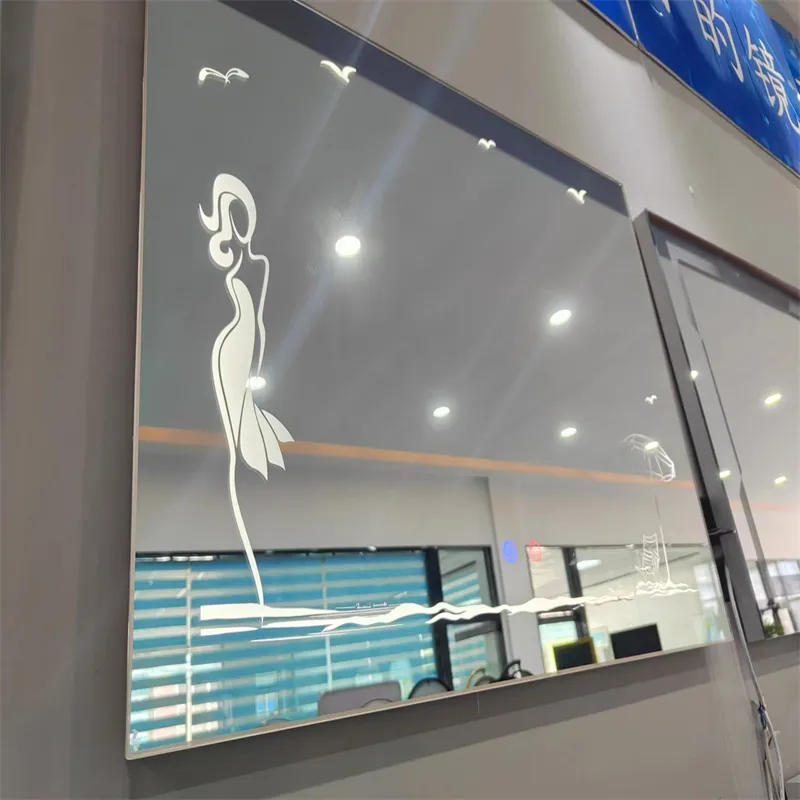 Silver Free Standing Mirror