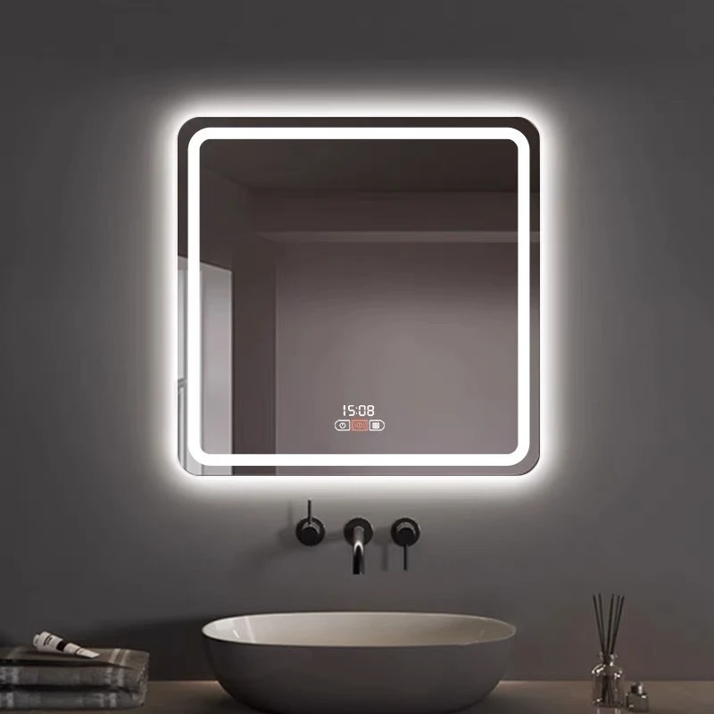 Oversized Silver Mirror