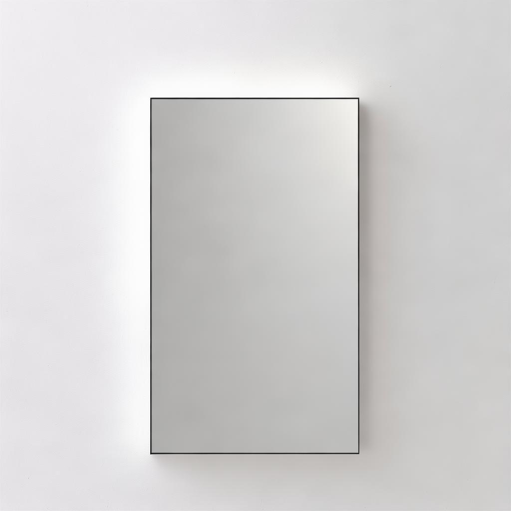 Silver Rectangle Mirror