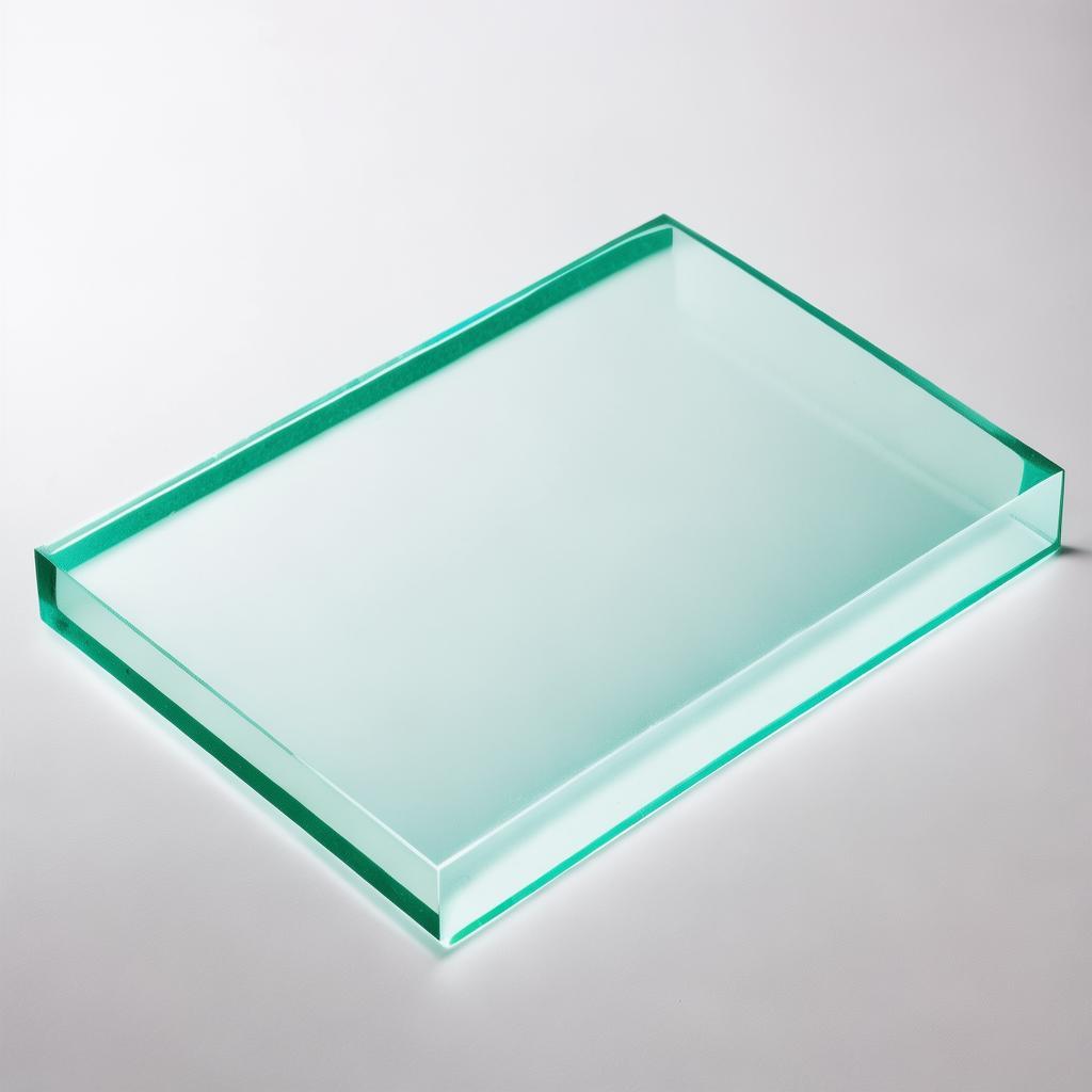 White Back Painted Glass Texture