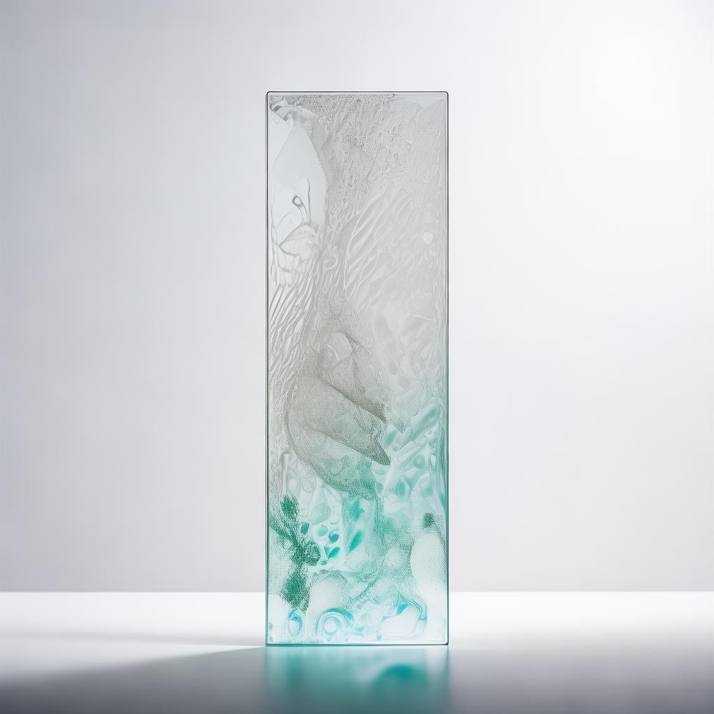 Adhesive Backed Coated Glass