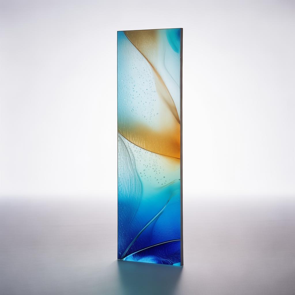Black Reflective Glass Window